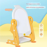 Children's drawing board magnetic writing board dust-free easel table and chair drawing board