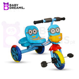 Minion tricycle for kids with light & music BD155