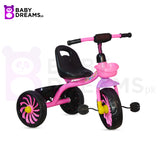 Star wheel tricycle for kids with Strong frame or storage basket BD154