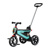 2 in 1 Toddler Stroller pram and Pedal tricycles with music headlights,Kids trikes with Detachable Parent Handle,Parent Steering Trolley for 2-5 Years Old Boys and Girls,135° Limit Steering Handlebar,Foam Wheel BD129