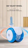 Multi-Function Foldable Baby Walker with Silent Wheels & Toy Tray BD230