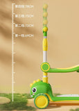 Dinosaur Kick Scooter for Kids 2 to 10 Years BD294