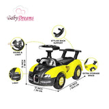 Mercedes Benz Ride on Tolo Push Car 4 Wheel Car For Kids BD016