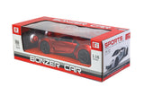Racing Bonzer Remote Control Car led Rechargeable Battery RC Car Series with Charger BD252