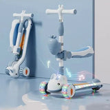 2 in 1 Kids Rabbit Scooty with Seat & Carrot Basket BD288