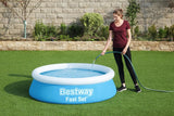 Bestway Fast Set 6’ x 20” Round Inflatable Pool Swimming Pool For Kids Age 6+ 57392