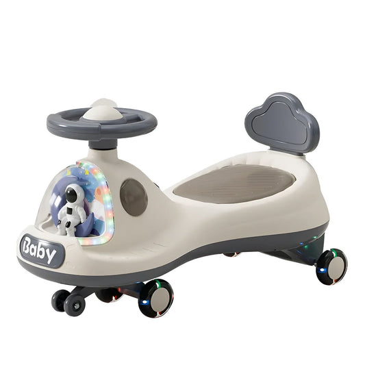 Astonaut-Themed Ride-On Swing Car With Lights BD269