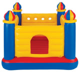 INTEX Jump-O-Lene Castle Bouncer ( 69" X 69" X 53" ) With 25 pcs Plastic Balls  BD082