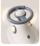 Astonaut-Themed Ride-On Swing Car With Lights BD269