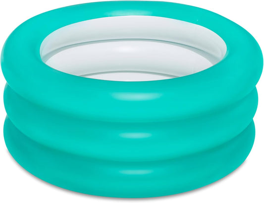 Bestway  Triple Ring Inlatable Kids Play Pool, Swimming Pool Toys, Water Pool Toys, Inflatable Baby, Kids Pool for Outdoors 27.5 x 12 (51033)