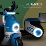 Battery Operated Bike for Kids, Ride on Toys Bike Scooty with Light & Music Rechargeable Battery Bike Baby  Electric Motorbike for Toddler to Drive 1 to 3 Years BD209