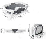Baby Bath Tub Foldable Bathtub, Anti-Slip Legs with Real Time Temperature Sensor BD237