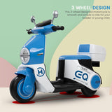 Battery Operated Bike for Kids, Ride on Toys Bike Scooty with Light & Music Rechargeable Battery Bike Baby  Electric Motorbike for Toddler to Drive 1 to 3 Years BD209