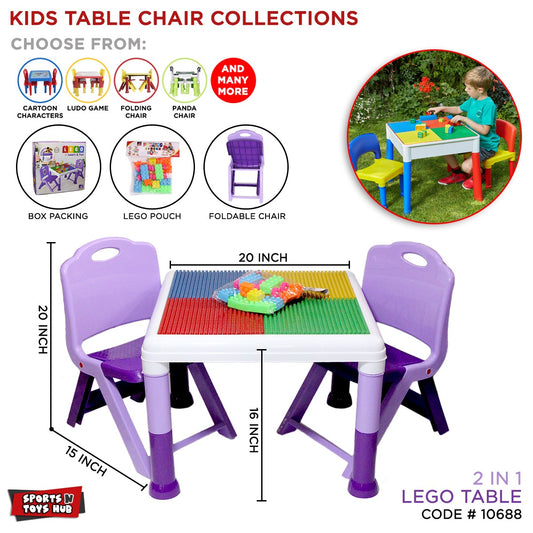 Lego children's table chair for kids BD179