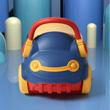 Cute Blue Sports Car Baby Potty Training Seat with Lid & Detachable Potty Bowl Potty Seat, Toilet Seat M8891