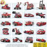 3 in 1 Future Flyer, Space Station, Fighter Jet Building Brick Set ,  Alternate Models Building Block Toy Set Educational 168+ Pcs DIY BD243