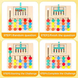 Wooden Montessori Color-Matching Puzzles BD229