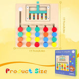 Wooden Montessori Color-Matching Puzzles BD229