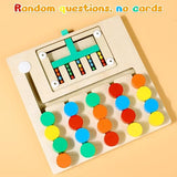 Wooden Montessori Color-Matching Puzzles BD229