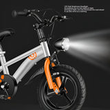 16 Inch Kids Bicycle with Training Wheels & LED Lights – Adjustable Seat Children Bike (5–8 Years) Heavy Duty Steel Frame BD268