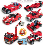 3 in 1 Future Flyer, Space Station, Fighter Jet Building Brick Set ,  Alternate Models Building Block Toy Set Educational 168+ Pcs DIY BD243