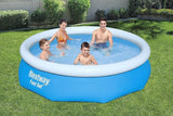 Bestway Fast Set 10’ x 30” Round Inflatable Pool Swimming Pool For Kids Age 8+ 57266