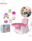 Infant Baby Health Care Booster Seat Dinning Chair Fordable For Toddler Baby Multifunctional High Chair Baby Feeding Tray Kit BD042