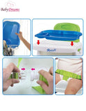 Infant Baby Health Care Booster Seat Dinning Chair Fordable For Toddler Baby Multifunctional High Chair Baby Feeding Tray Kit BD042