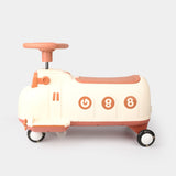 Kids Airplane Twist Car – Ride-on Toy with Smooth Wheels BD283