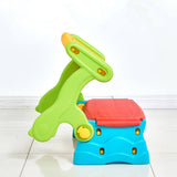 3 IN 1 kids table, kids desk, kids bench & toy storage, Multi Color Kids Furniture for 3 Years and Above CT-312 BD298