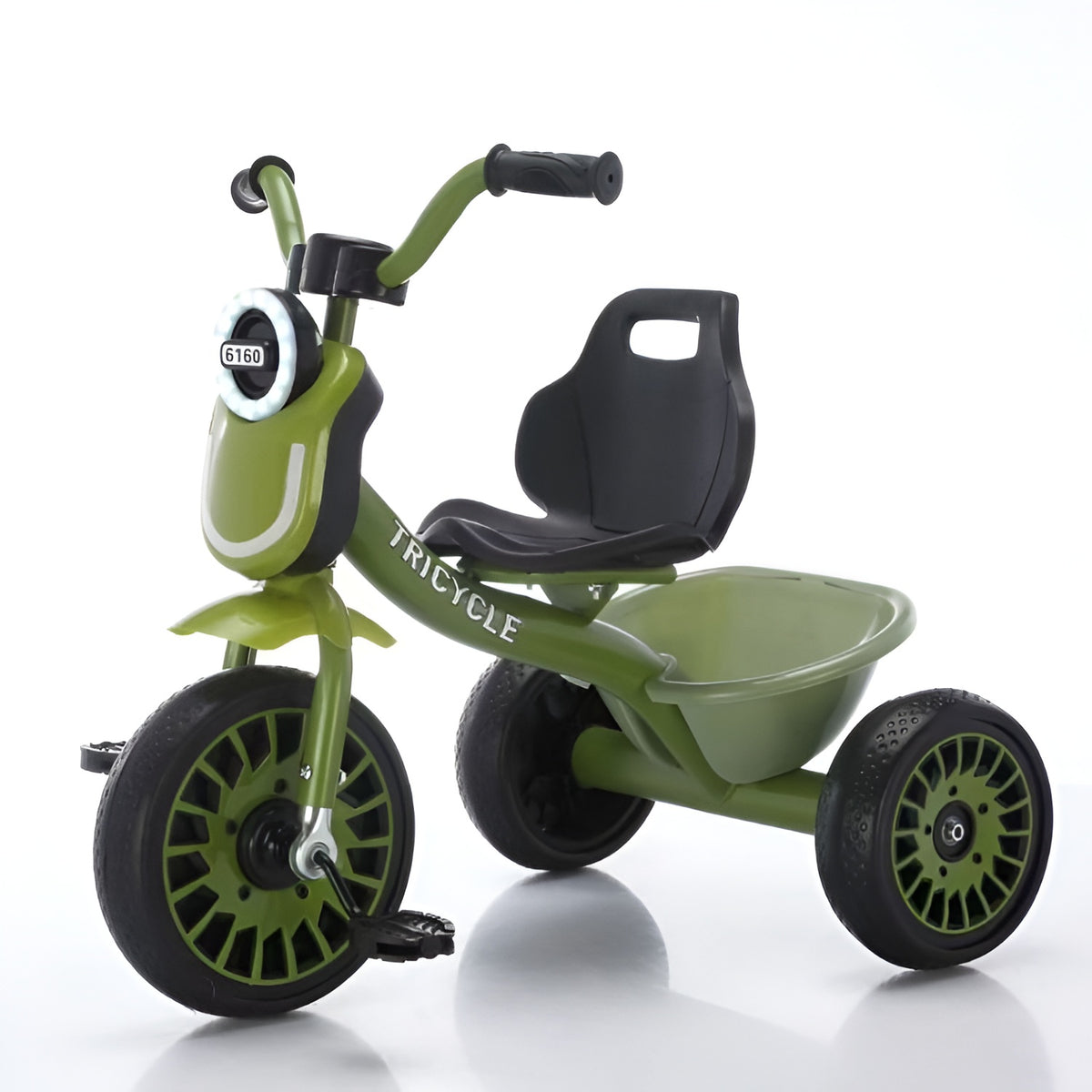 High Quality Kids Ride on Tricycle 2-6 Years Kids – Large Seat with Light Music BD249
