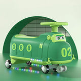 Kids Airplane Twist Car – Ride-on Toy with Smooth Wheels BD283