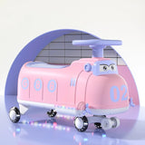 Kids Airplane Twist Car – Ride-on Toy with Smooth Wheels BD283