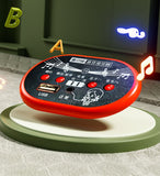 Kawaii Kids 6V Battery Bike rideon  Music, LED Lights  Manual Control  Battery-Operated Ride-On Bike with Backrest BD214