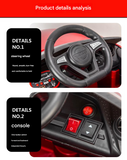 Kids Electric Car 4 Wheel with Remote Control BD242