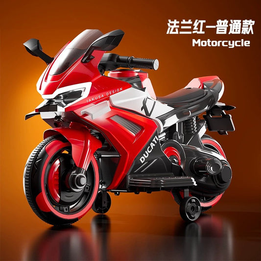 Battery Operated Bike for Toddlers – Kids Electric Ride-On Toy BD208