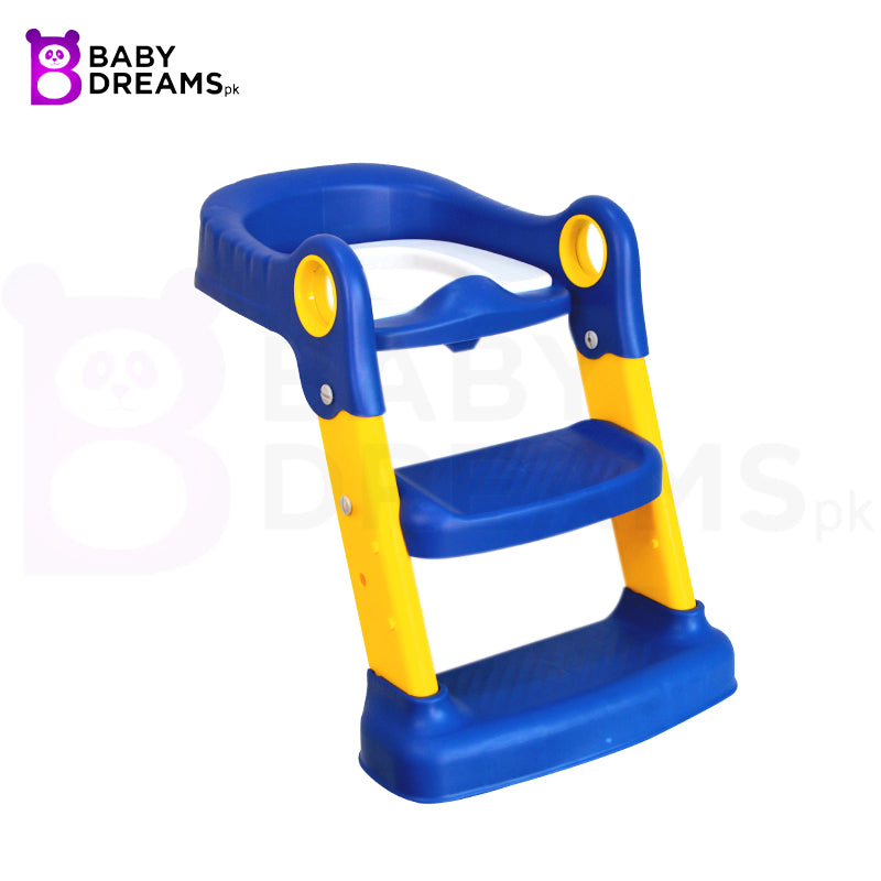 Infant Potty Training Potty Chair, Toddler Potty For Children With A Step-stool Foldable Wide Non-slip Steps - 718