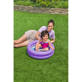 Bestway Round Double Ring Inflatable Kiddie Pool 24" X 15" (51061)