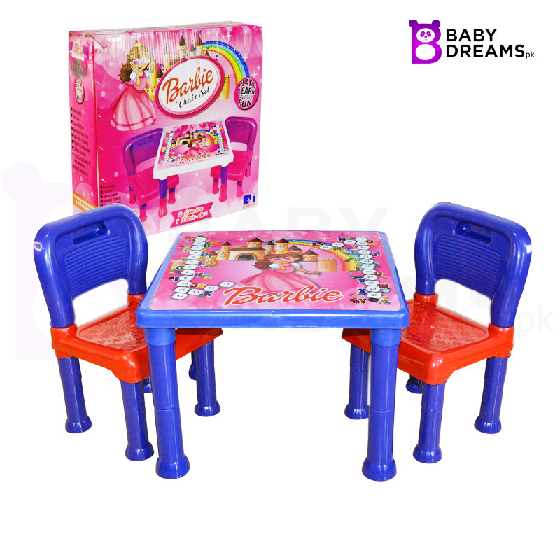 Barbie children table chair for kids BD180