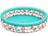 Bestway Round Inflatable Pool with Safari Animals, 48" X 10" (51226)