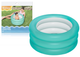 Bestway  Triple Ring Inlatable Kids Play Pool, Swimming Pool Toys, Water Pool Toys, Inflatable Baby, Kids Pool for Outdoors 27.5 x 12 (51033)