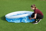 Bestway Fast Set 6’ x 20” Round Inflatable Pool Swimming Pool For Kids Age 6+ 57392