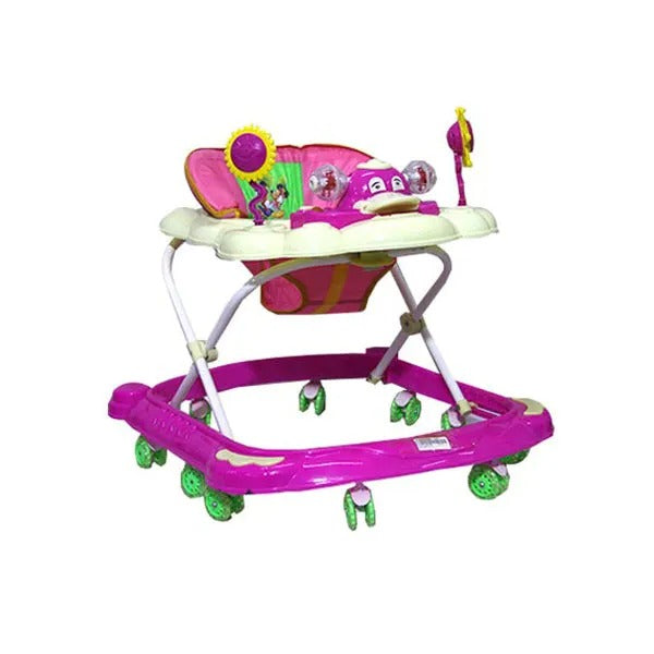 301 Baby Walker with light and music imported made 10 Wheels for kids Babydreamspk
