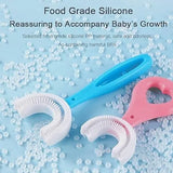 Children Toothbrush 360 Degree U-shaped Toothbrush Silicone Tooth Brush For Teeth Oral Dental Care BD072
