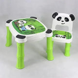 Children Table and Chair Set with 2 Chairs For Kids Ideal For Arts & Crafts Snack Time Homeschooling Homework BD090