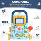2 in 1 Baby Walker for Kids Sit-to-Stand Baby Activity Walker for Toddler with Drawing Board BD099