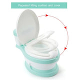 Portable Child Potty Sea, Training Toilet for Toddler - with Flushing Sounds and Wipe Dispenser BD100