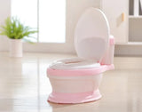 Portable Child Potty Sea, Training Toilet for Toddler - with Flushing Sounds and Wipe Dispenser BD100