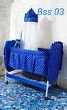 baby Sleeping swing cradle with Dual Stand Support or Mosquito net BD107