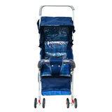 Baby Outdoor Walking Foldable Stroller Pram 6 Tires BD111